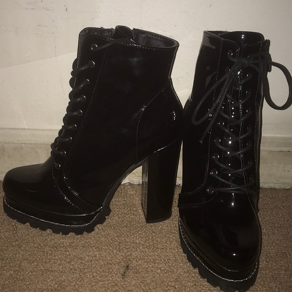 5 inch platform boots